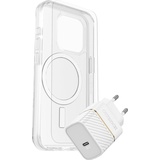 Otterbox KIT EU für Apple iPhone 15 Pro Transparent, Weiß MagSafe