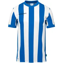 Uhlsport Retro Stripe kurzarm Trikot Herren azurblau/weiß S