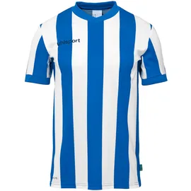 Uhlsport Retro Stripe kurzarm Trikot Herren azurblau/weiß S