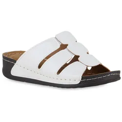 Damen Komfort Sandalen in Weiss