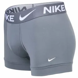 Nike Dri-FIT Micro Trunk Boxershorts Schwarz/Grau S 3er Pack