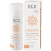 eco Cosmetics CC Cream, Tagescreme getönt hell mit OPC, Q10 und Hyaluronsäure, vegane Anti Faltencreme, LSF 30, 1x 50ml