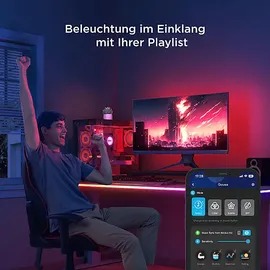 Govee Neon Gaming Tischleuchte Mehrfarbig 3 m
