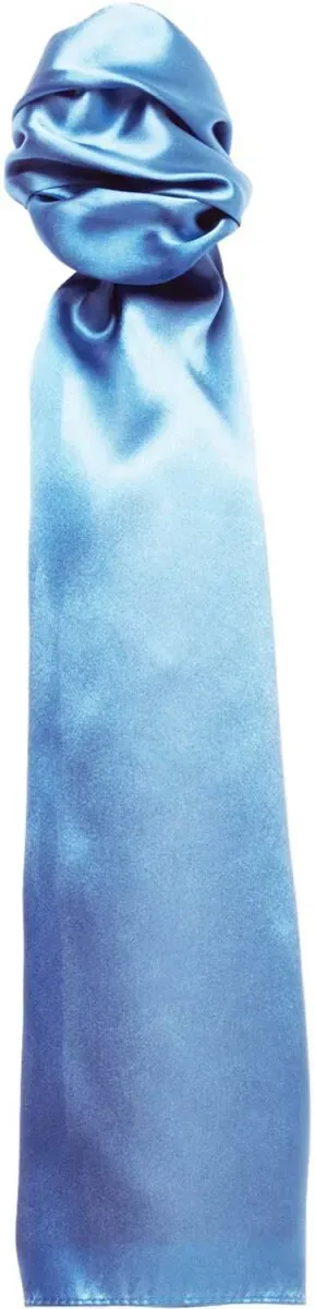 Premier Workwear Damen Business Schal Tuch PR730 midblue (ca. pantone 284c) 140 x 25 cm