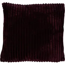 Gözze Kissenbezug Cord-Optik Dekokissen 50 x 50 cm Lila