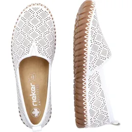 Rieker Slipper Damen Weiß 36