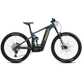 Ghost E-Bike 29"x49cm Ghost E-Riot EN CF Pro blue orange, 12 Gang Shimano XT RD-M8100 12-S Schaltwerk, Mittelmotor