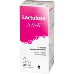 LACTULOSE AIWA 670 mg/ml Lösung zum Einnehmen 200 ml