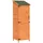 vidaXL Garten Shed Braun 59,5 x 56 x 176,5 cm Holzwerkstoff