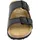LICO Bioline Man SOFT Herren Pantoletten, Schwarz/ Braun, 41