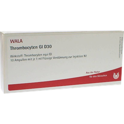 Thrombocyten GL D 30 Ampullen 10X1 ml