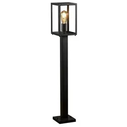 Carpi Wegel. E27 schwarz mit klarem Glas
