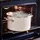 KitchenAid Steel Core Enamel Kochtopf mit Deckel (24cm/6l), deutsche Emaille, Induktionsgeeignet, backofenfest, spülmaschinenfest, Crème