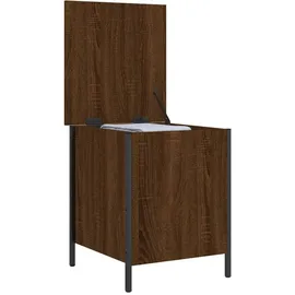 vidaXL Sitzbank mit Stauraum Braun Eiche 40x42,5x50 cm Holzwerkstoff