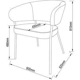 OEM Elara Stoff cappuccino