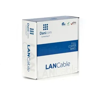 danicom CAT6A U/UTP 50m Flexibel - PVC (Fca)