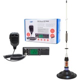 PNI Escort HP 9500, ASQ, 12-24V + CB Antenne PNI ML70, 70 cm mit Magnetfuß 145 mm inklusive