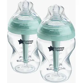 TOMMEE TIPPEE Anti-Kolik Babyflasche 2er-Pack 260 ml, Green