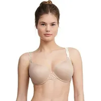 Chantelle CHAMPS ELYSEES, Bedeckender Memory Foam-BH, Damen Unterwäsche, Dune, 75B