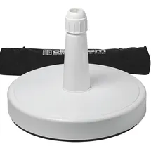 Doppler PVC Sockel 70kg weiss - zum Füllen m.Sand - Rohr 28-67 mm