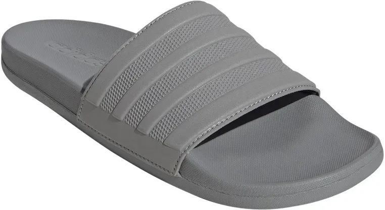 adidas Badeschuhe Adilette Comfort 3-Streifen 2024 grau - 1 Paar