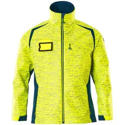 Softshelljacke "ACCELERATE SAFE" - L - gelb/dunkelpetroleum