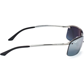 Ray Ban Top Bar RB3183 004/82 63-15 polished gunmetal/silver