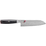 MIYABI Santokumesser 18 cm Schwarz/Grau/Silber