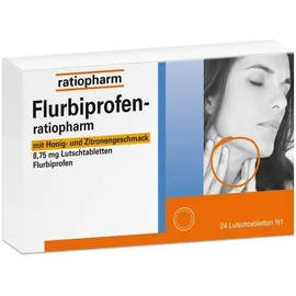 Ratiopharm Flurbiprofen-ratiopharm 8,75 mg Lutschtabletten