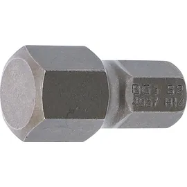 BGS Bit Innen-6-Kant 30 mm Antrieb Außensechskant 10 mm (3/8) Innensechskant 14 mm 10 Stück