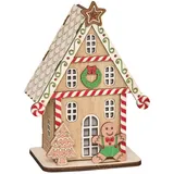 Fééric Lights & Christmas Kerzenlaterne 15 cm mehrfarbig