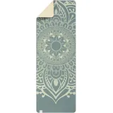 Gaiam TPE Iceberg Sundial Layers Yogamatte Printed Yoga Matte, grün - -