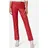 Ricano Lederhose Low Cut Rot L