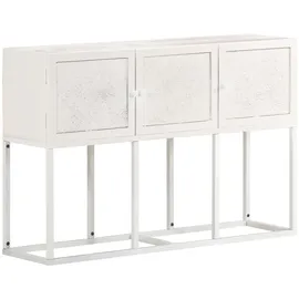 vidaXL Sideboard 115x30x76 cm Mango Massivholz