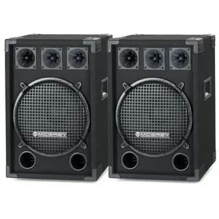 McGrey DJ-1222 Partykeller/DJ-Box Paar 2x 600W