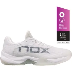 Nox At10 Lux Calatluxblgr Schuhe In Weiss Und Grau WEISS|grau 39