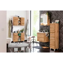 WELLTIME Waschbeckenunterschrank Soria 60 x 14 x 48 cm Eichefarben