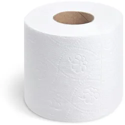 VEPATIM 40x Toilettenpapier perforation 3-lagig O 12cm 28m 250 Blatt FSC-Mix