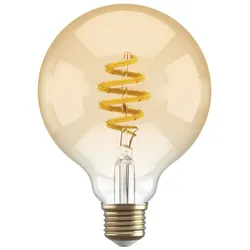 Hombli HBEB-0312, Intelligentes Leuchtmittel, WLAN, Gold, Glas, Metall, E27, G95