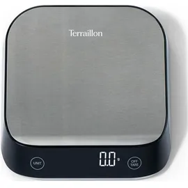 TERRAILLON Küchenwaage Epsilon, Küchenwaage, Grau, Silber, Schwarz