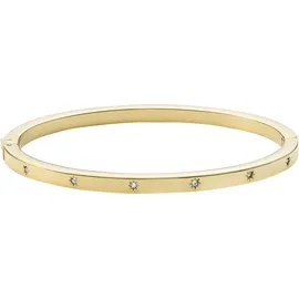 Fossil Vintage Glitz Armreif Edelstahl gold 03872710 Größe 61 x 57 mm