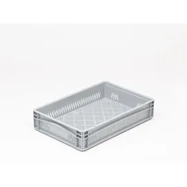 Surplus Lagerbox Kunststoff 60 x 40 x 12 cm grau