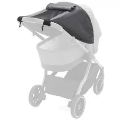 fillikid Sonnenschutz Deluxe grau melange für Kinderwagen