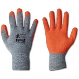 Bradas Gartenhandschuhe Schutzhandschuhe HUZAR CLASSIC PLUS Arbeitshandschuhe Latex Größe 10