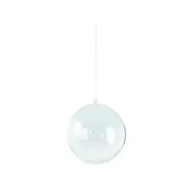 Rayher Plastik-Figur transparent Kugel 2-tlg. 6 cm Ø 6,0 cm, 1 St.