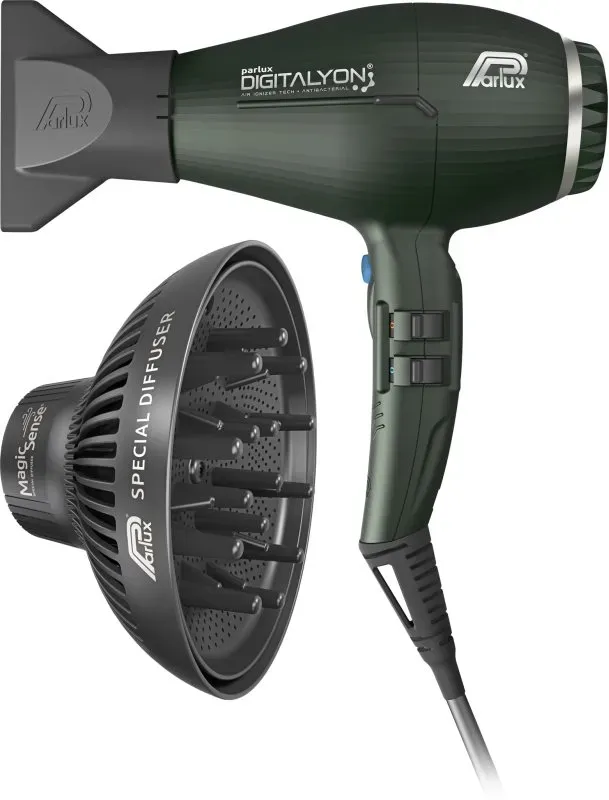 Parlux Digitalyon + Magic Sense Haartrockner + Diffuser Antracit 1 St.
