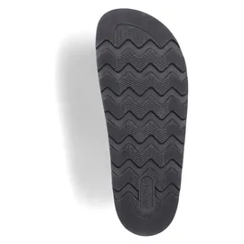 Rieker Damen V3190 Pantoletten Schwarz 43