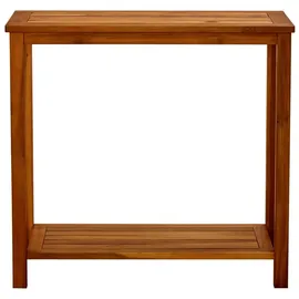 vidaXL Konsolentisch 80x 75 x 35 cm Massivholz Akazie