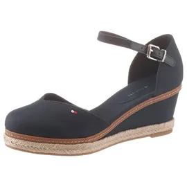 Tommy Hilfiger BASIC CLOSED TOE MID Wedge dunkelblau