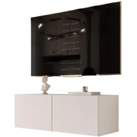 idohome TV-Lowboard 100x36x40 cm Kaschmir Holzwerkstoff